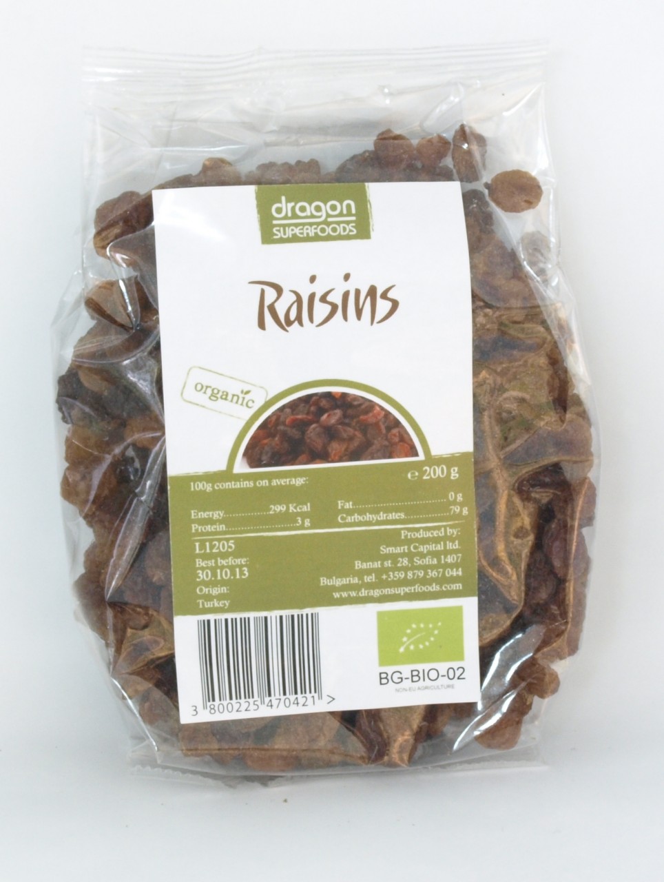 STAFIDE BIO 200G